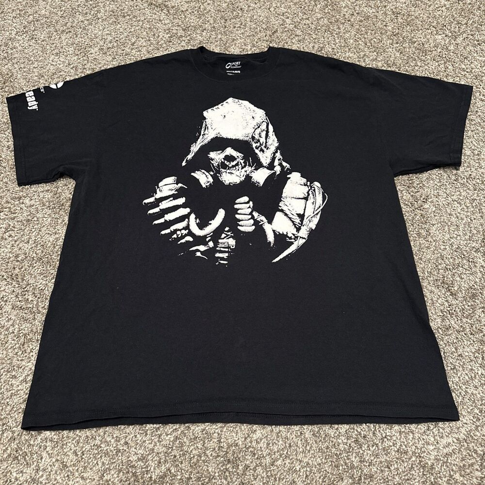 Arkham Knight Scarecrow DC Comics Rocksteady Black T-Shirt Men’s Size XL